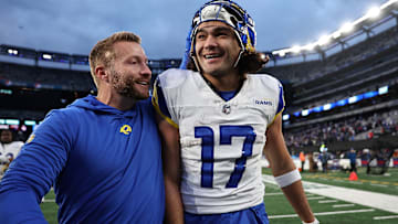 Los Angeles Rams v New York Giants, Puka Nacua, Sean McVay