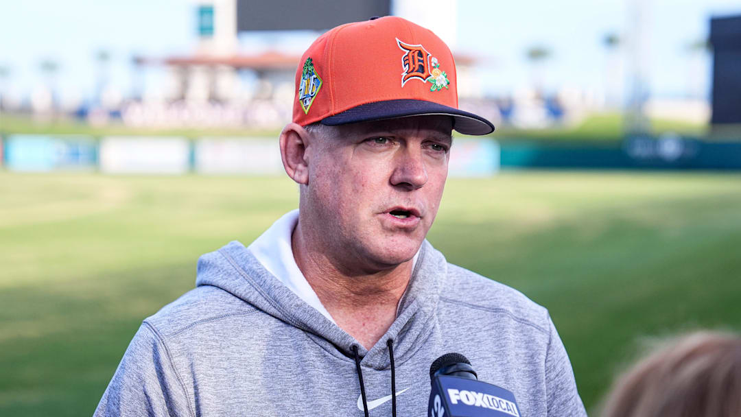 Detroit Tigers manager A.J. Hinch