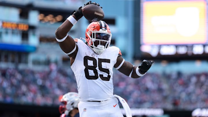 David Njoku: Cleveland Browns v New England Patriots - NFL 2025