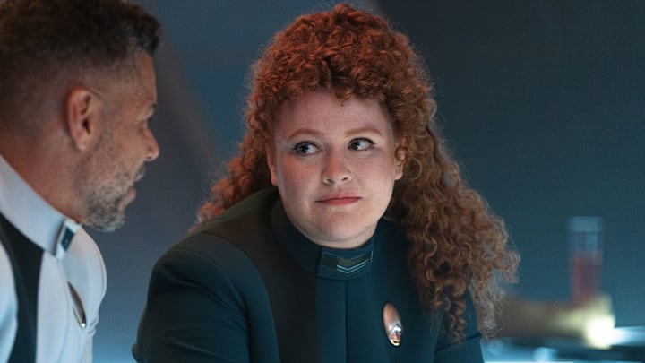Mary Wiseman as Tilly in Star Trek: Discovery, episode 5, season 5, streaming on Paramount+, 2023. Photo Credit: John Medland/Paramount+