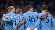 Kevin De Bruyne, John Stones, Haaland y Rodri