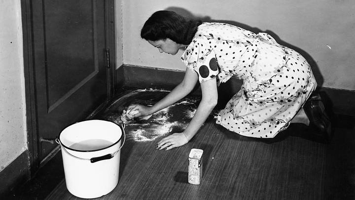 Cleaning Woman Cleaning Woman