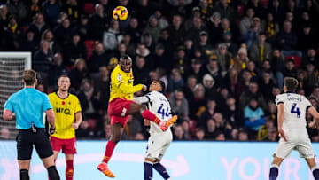 Dane Scarlett in action against Watford 