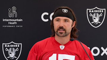 Las Vegas Raiders QB Gardner Minshew.