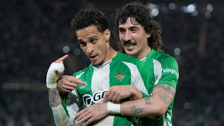 Antony fechou a goleada do Betis na Espanha