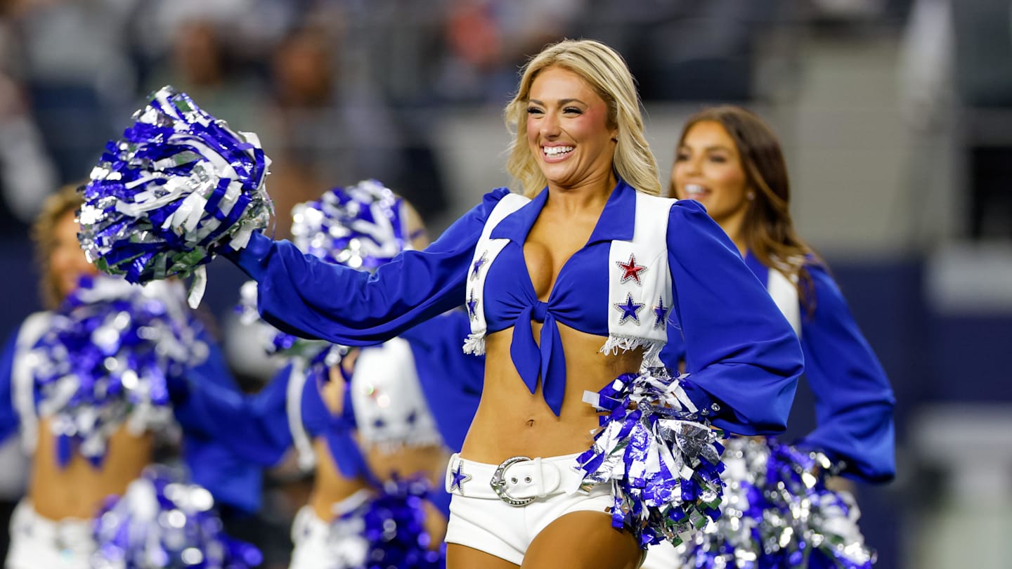 Dallas Cowboys cheerleaders are 'obsessed' over Kayla Hayes' 'stunning ...
