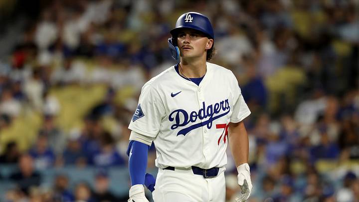 Alex Freeland - Cincinnati Reds v Los Angeles Dodgers