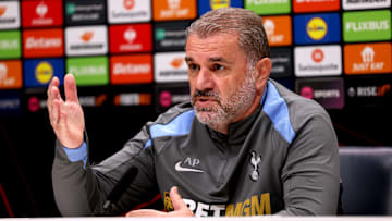 Tottenham Hotspur Training Session And Press Conference - UEFA Europa League 2024/25 League Phase