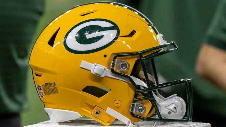 Green Bay Packers helmet; David Reginek