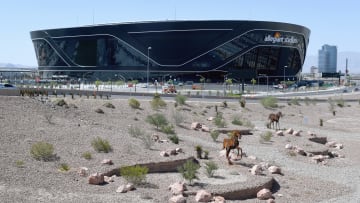 Allegiant Stadium Under Construction