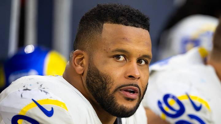Los Angeles Rams defensive tackle Aaron Donald.