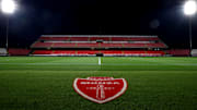 General view of U-Power Stadium at the end of the Serie A...
