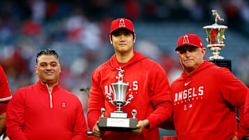 Oakland Athletics v Los Angeles Angels