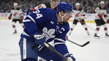 Toronto Maple Leafs forward Auston Matthews (34): John E. Sokolowski-Imagn Images