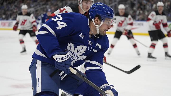 Toronto Maple Leafs forward Auston Matthews (34): John E. Sokolowski-Imagn Images