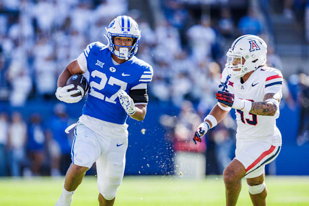 BYU RB LJ Martin against Arizona