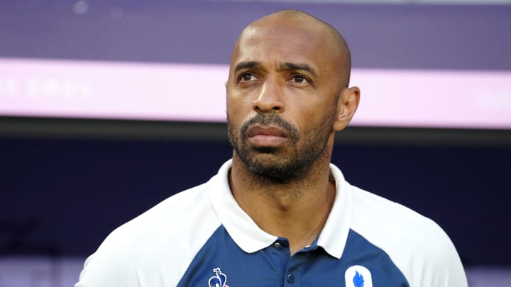 Thierry Henry, le sélectionneur de l'équipe de France Olympique de football masculin