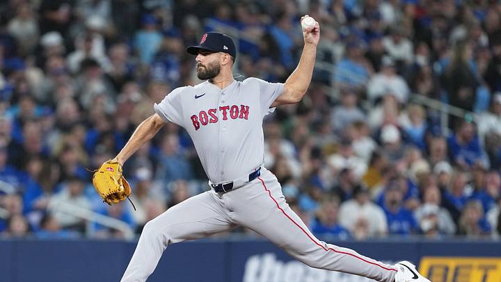 Apr 28, 2026; Toronto, Ontario, CAN; Boston Red Sox relief pitcher Tyler Samaniego (78) throws a pitch against the Toronto Blue Jays during the seventh inning at Rogers Centre. Mandatory Credit: Nick Turchiaro-Imagn Images