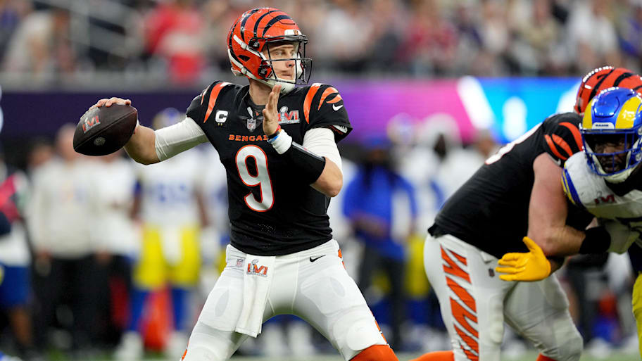 Joe Burrow and the Bengals fell just short of Super Bowl glory. 
