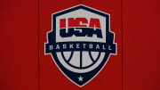 USA Basketball logo at the U.S. Olympic Training Center