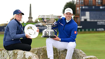 Matt and Sue Fitzpatrick - Alfred Dunhill Links Championship