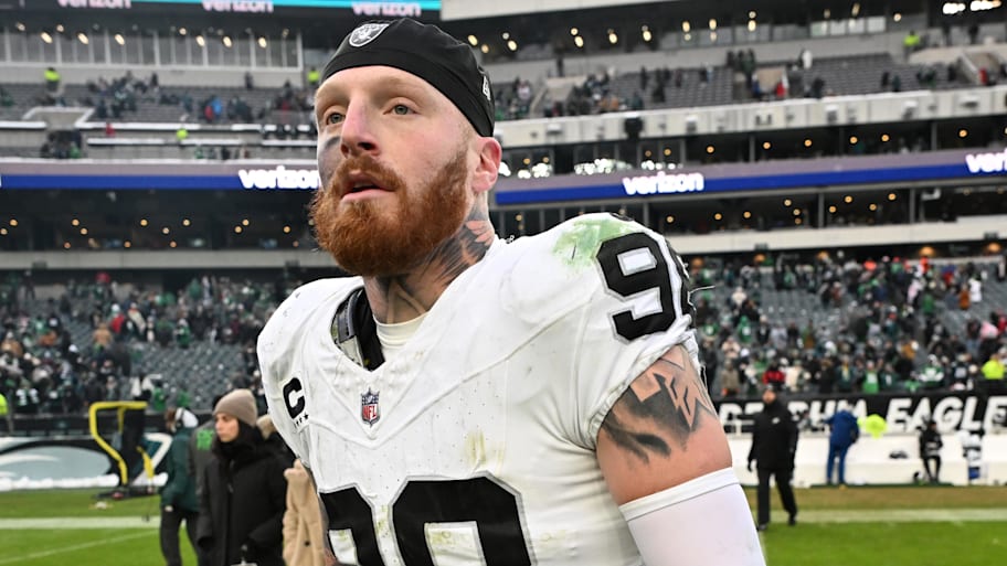 Las Vegas Raiders defensive end Maxx Crosby