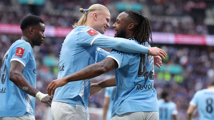 Man City secured their second trophy of the season.