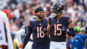 Caleb Williams and Rome Odunze are ready to put on a rookie show at Tottenham Hotsput Stadium.