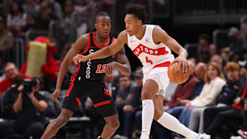 Scottie Barnes, Toronto Raptors and Ayo Dosunmu, Chicago Bulls