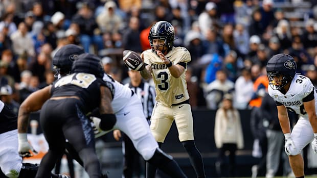 Pat Shurmur Fall Camp Update Colorado Buffaloes Starting Quarterback Battle Kaidon Salter Julian JuJu Lewis Ryan Staub