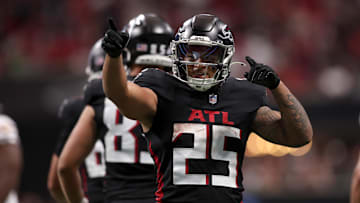 Atlanta Falcons running back Tyler Allgeier 