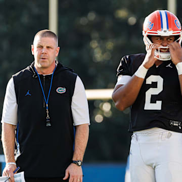Florida Gators head coach Billy Napier and quarterback DJ Lagway ended the 2024 season on a hot streak, winning their final four games.