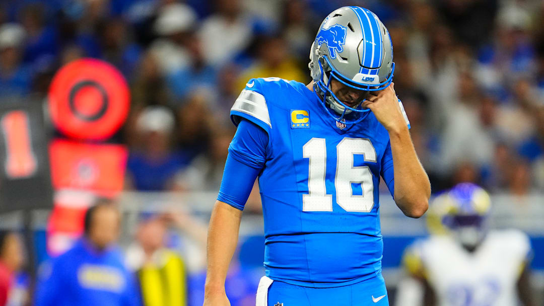 Los Angeles Rams v Detroit Lions QB Jared Goff