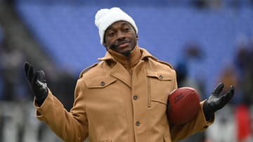 Jan 20, 2024; Baltimore, MD, USA; ESPN college football and NFL analyst Robert Griffin III.