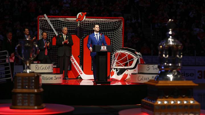 New Jersey Devils winger Patrik Elias: Ed Mulholland-Imagn Images