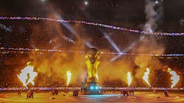 Lo stadio Lusail nella sfida tra Argentina - Croazia