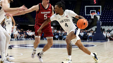 Penn State Nittany Lions guard Kayden Mingo