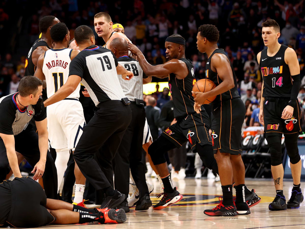 Miami Heat Players Waited in the Hallway for the Denver Nuggets