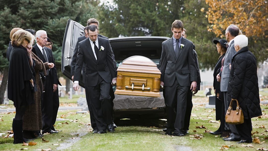 Always a somber scene. Always a somber scene.