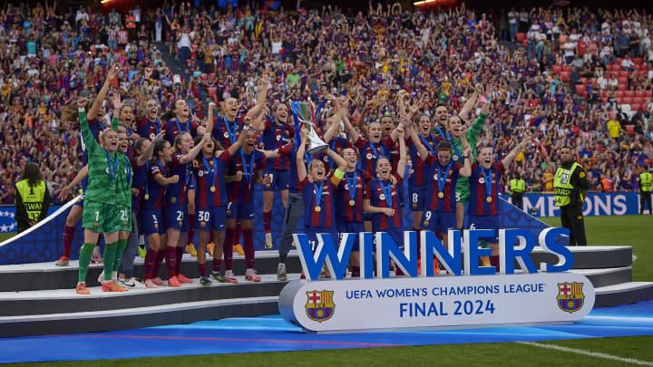 Barcelona é o atual campeão da Champions League Feminina