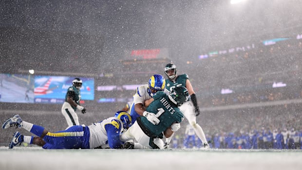 Philadelphia Eagles quarterback Jalen Hurts