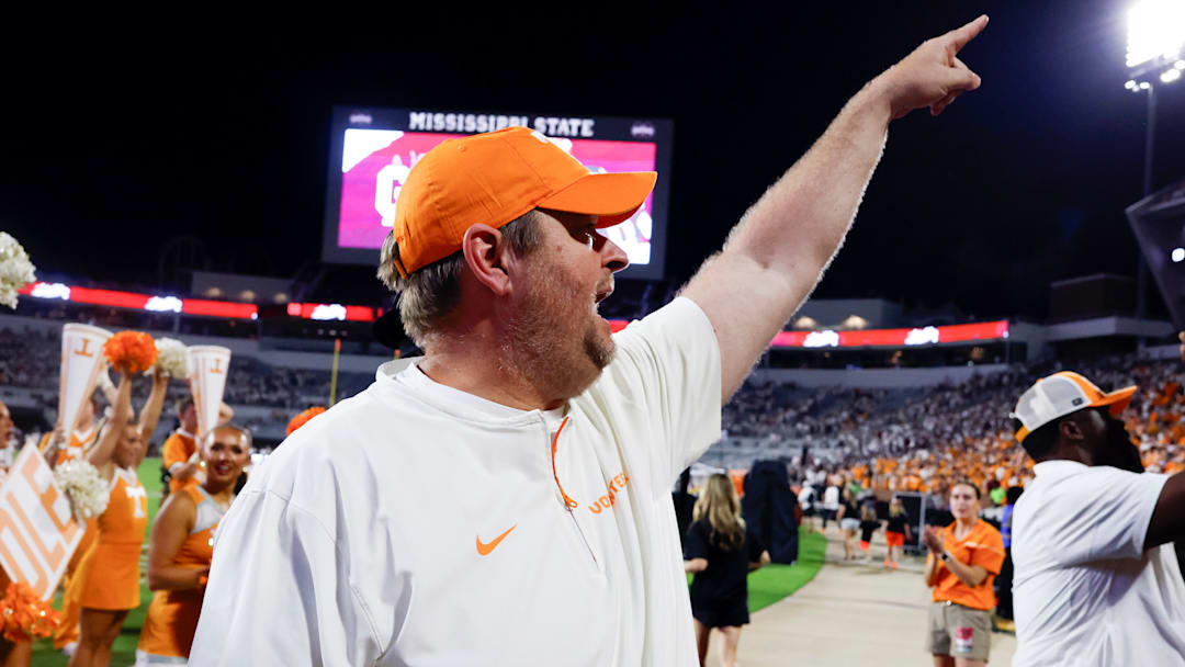 Josh Heupel, Tennessee v Mississippi State Josh Heupel, Tennessee v Mississippi State