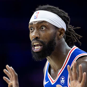 Philadelphia 76ers guard Patrick Beverley (22) against the Chicago Bulls at Wells Fargo Center. 