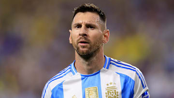 Messi está concentrado com a Argentina em Miami. 