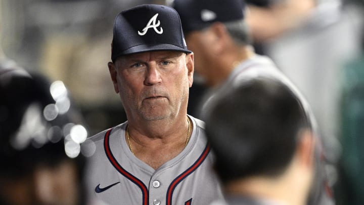 Atlanta Braves manager Brian Snitker