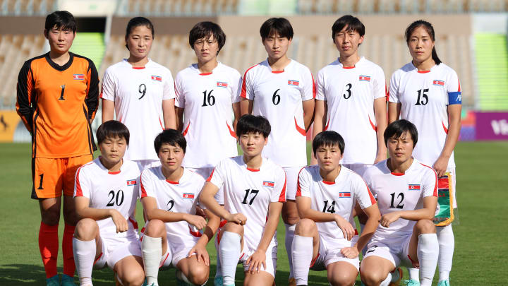 Ihre Gesichter sind unbekannt. Aber Nordkorea liegt in der Frauenfußball-Weltrangliste auf Platz 10 und verpasste nur knapp die Olympia-Quali.