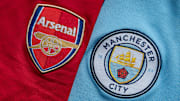 Manchester City and Arsenal Club Crests