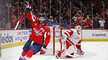 Tom Wilson, Washington Capitals Mandatory Credit: Geoff Burke-Imagn Images