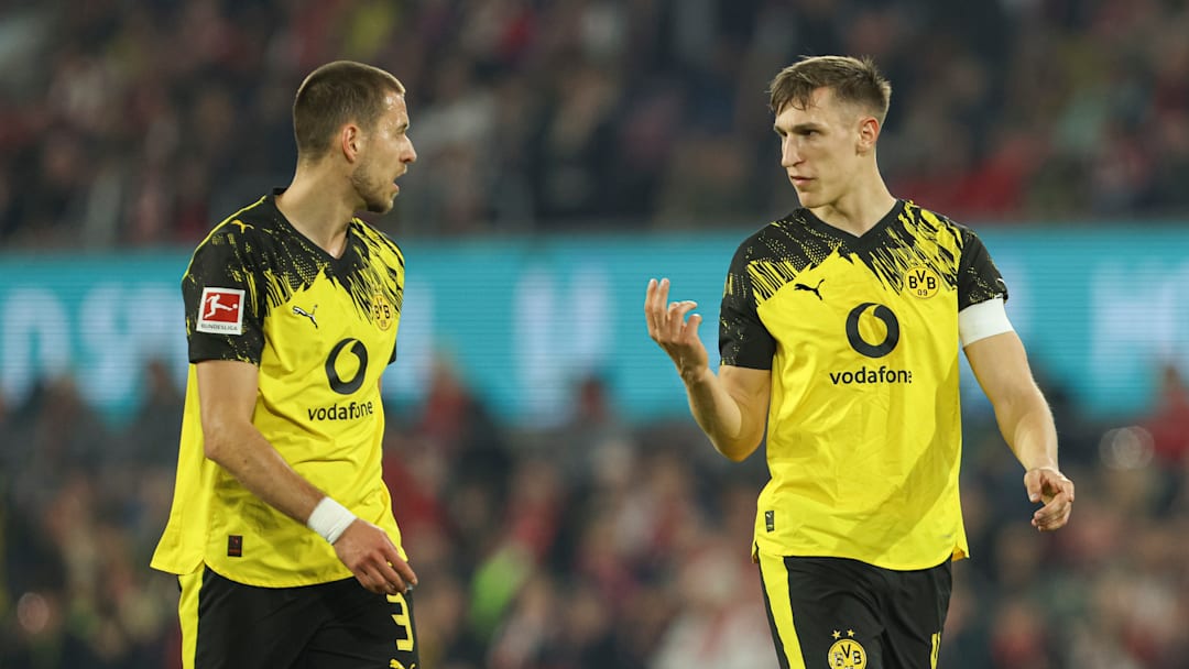 Waldemar Anton (l.) und Nico Schlotterbeck im Zukunfts-Fokus