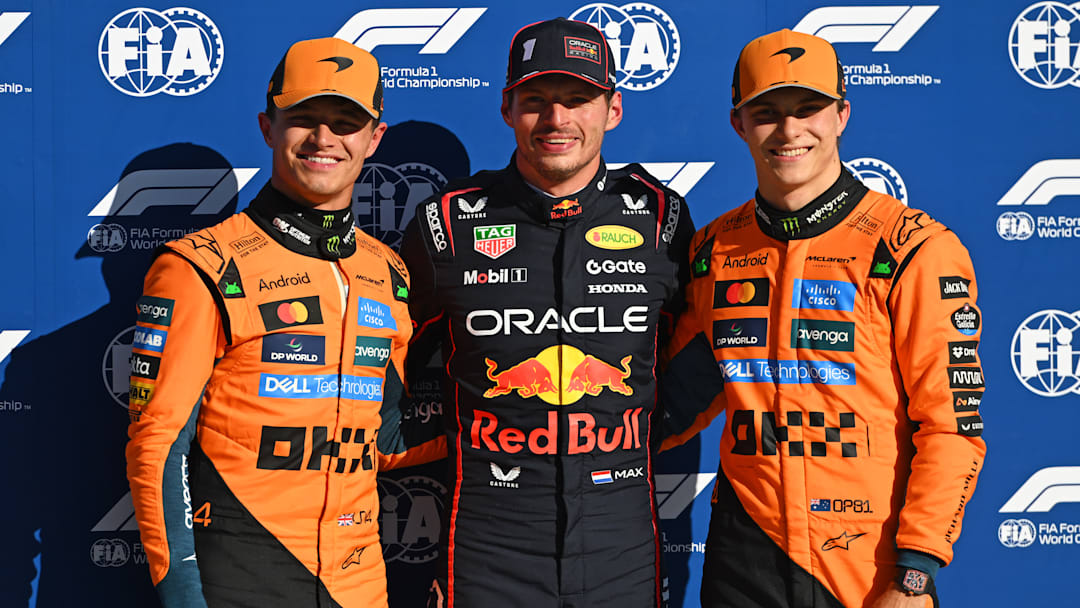Lando Norris, Max Verstappen, Oscar Piastri, Formula 1